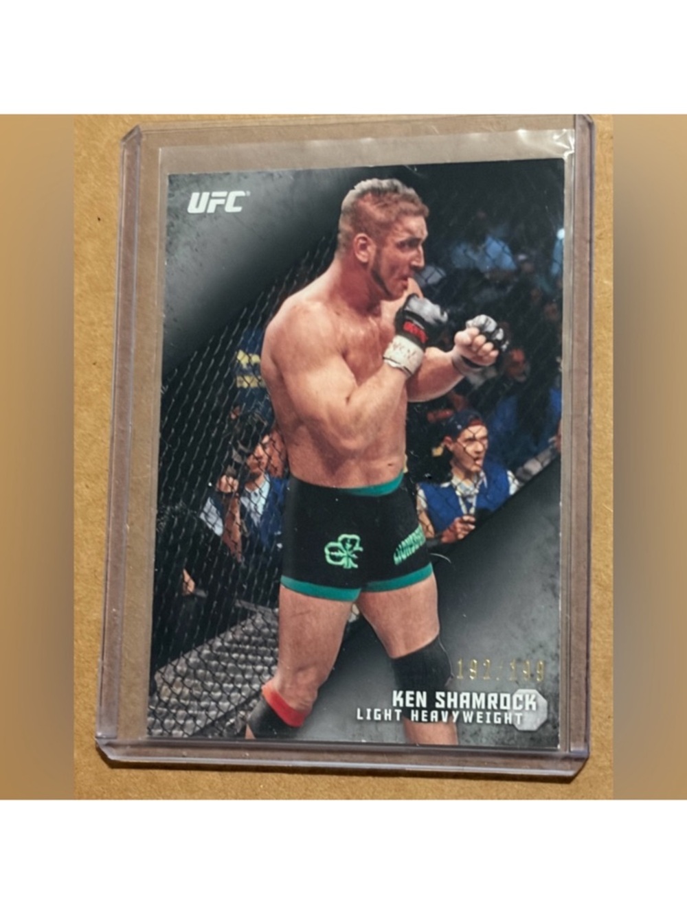 🔥NOW $10🔥 Ken Shamrock 2015 Topps Knockout Silver Champions MMA UFC Card /199